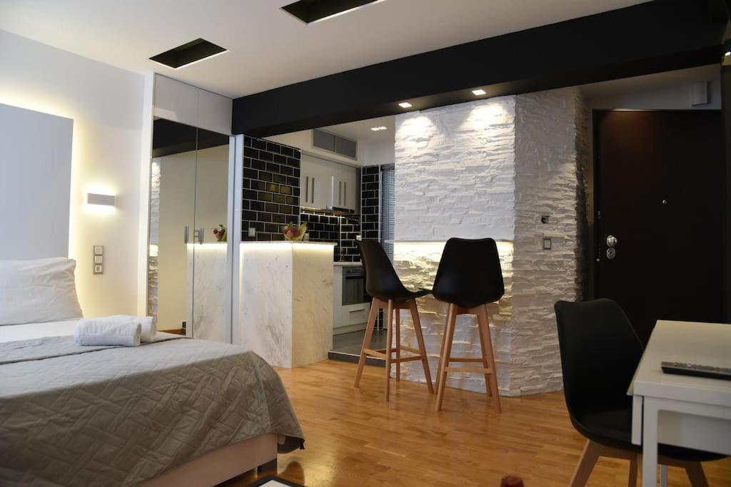 Syntagma Square, 30Sqm Nikis Luxurious Studio Athen Exterior foto