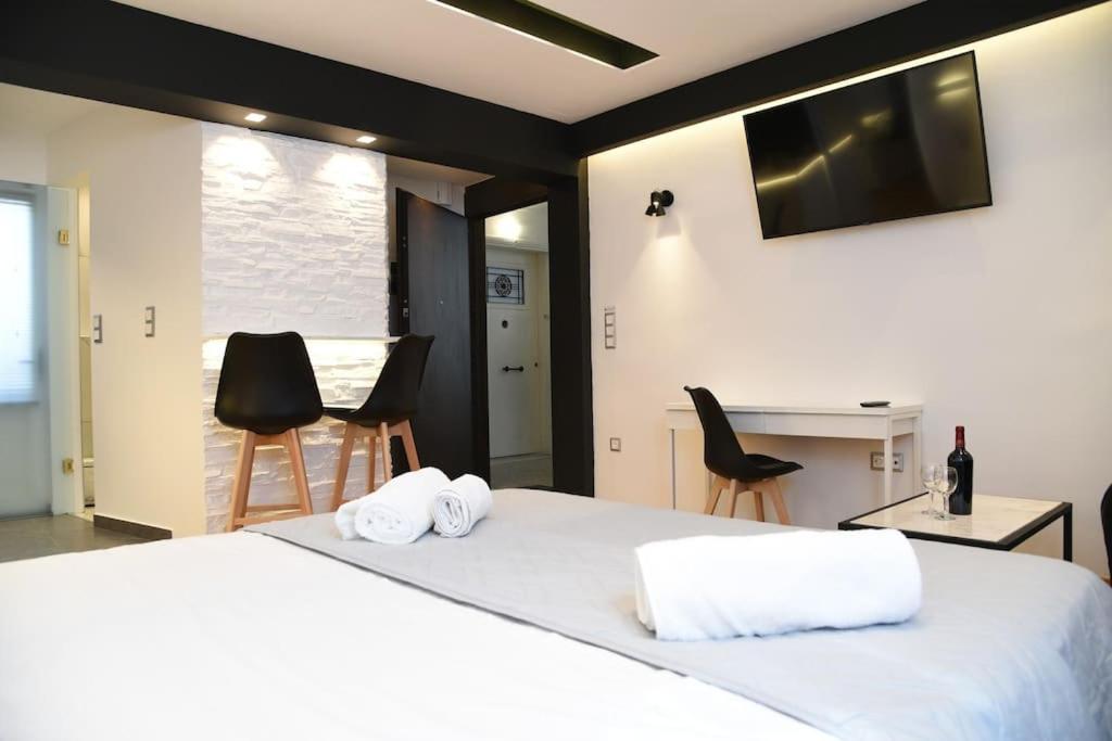 Syntagma Square, 30Sqm Nikis Luxurious Studio Athen Exterior foto